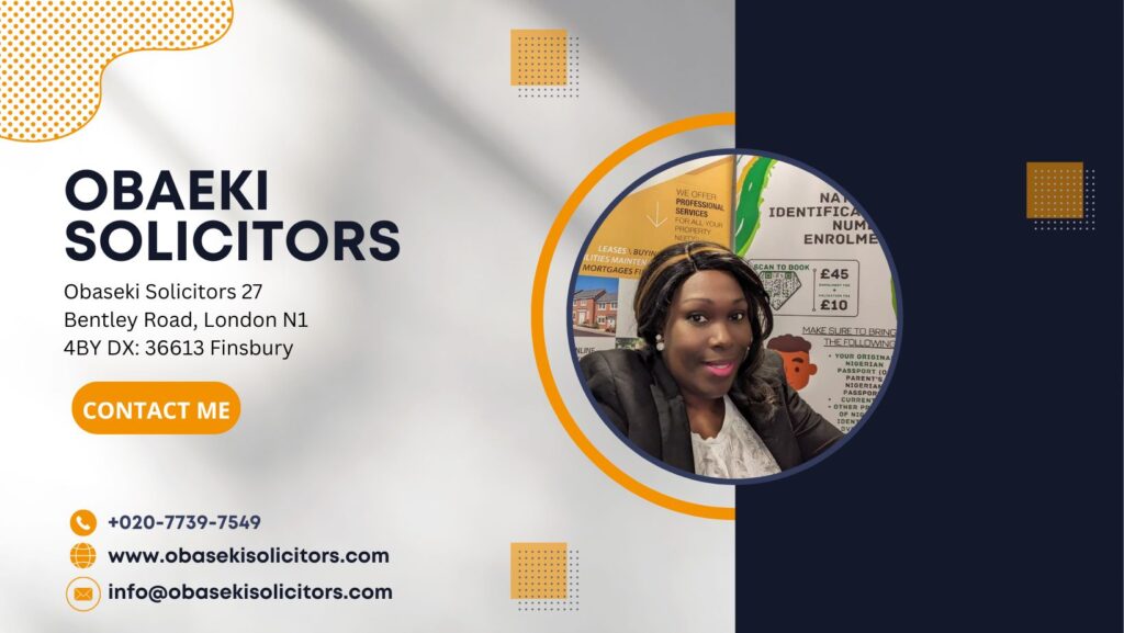 OBAEKI SOLICITORS