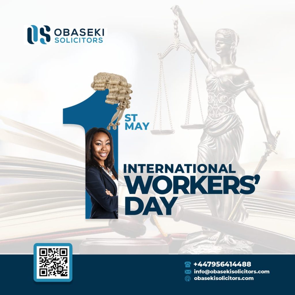 Solicitor 1 May Worker day